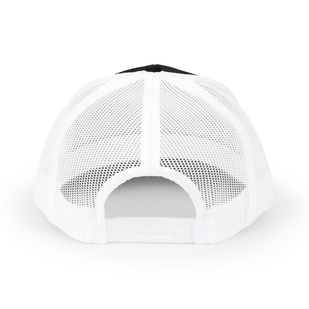 Ellonmask Snapback Trucker Cap — Embroidered 'Ellonmask' Mesh Back Hat